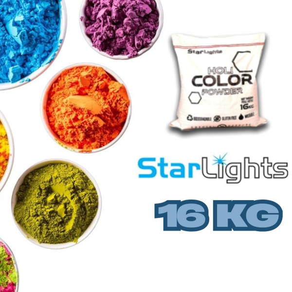 Busta RISPARMIO 16 KG Holi Party Polvere Colorata